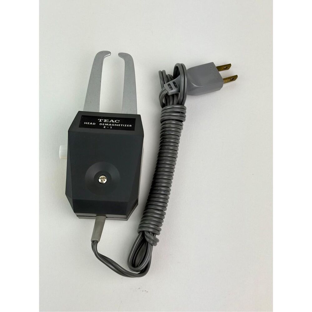 Vintage Teac E-1 Head Demagnetizer with Original Box & Instructions X2376